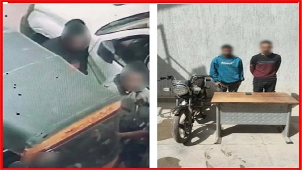 القبض على شخصين سرقا هاتف سائق توك توك بأسلوب المغافلة في الحوامدية